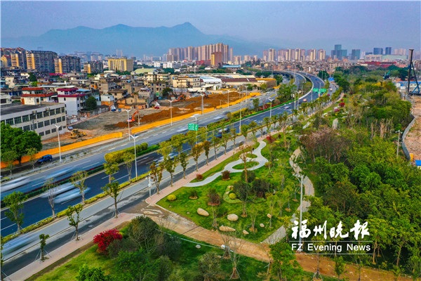 南二环绿化提升改造 2.3公里道路两侧将增7个公园