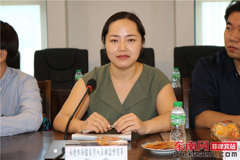 承德市归国留学人员联谊会一行拜访旅菲各校友会联合会