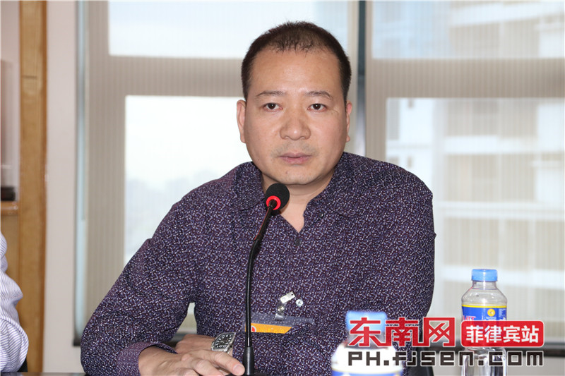 菲律宾中国商会会长洪及祥发言