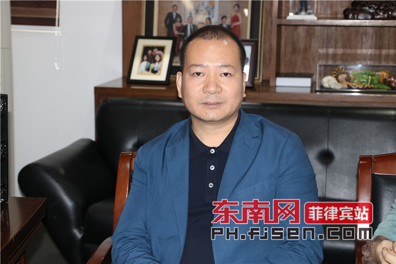 菲律宾中国商会会长洪及祥讲话.