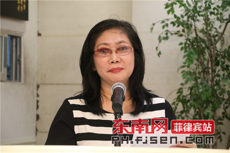 菲律宾安海妇女联谊会秘书长黄黎萍担任司仪.