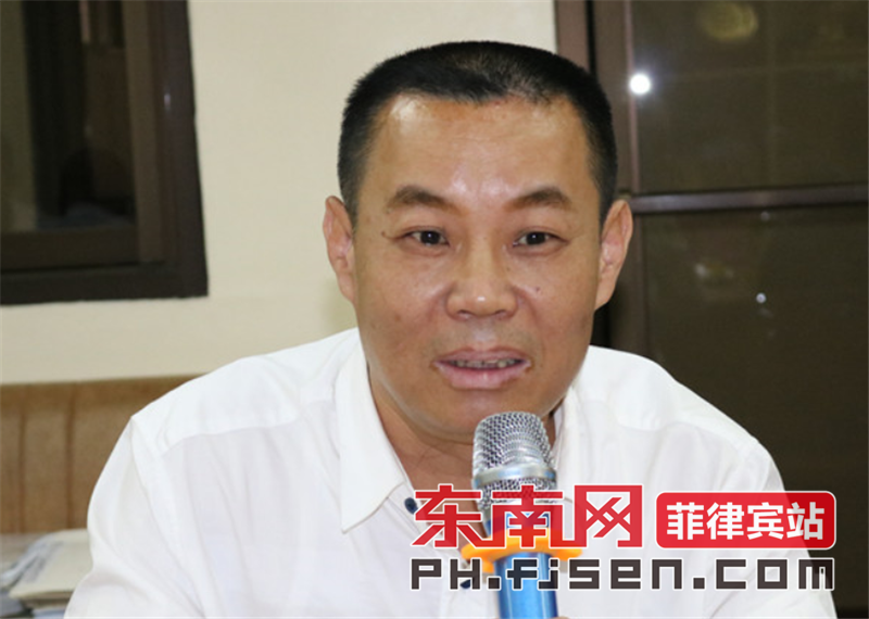 侨声中学校长陈昌卫致辞